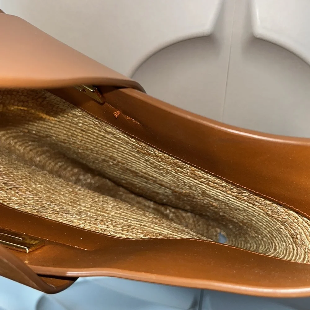 Carolina Santo Domingo Straw Amphora crossbody Bag - Picture 8 of 8